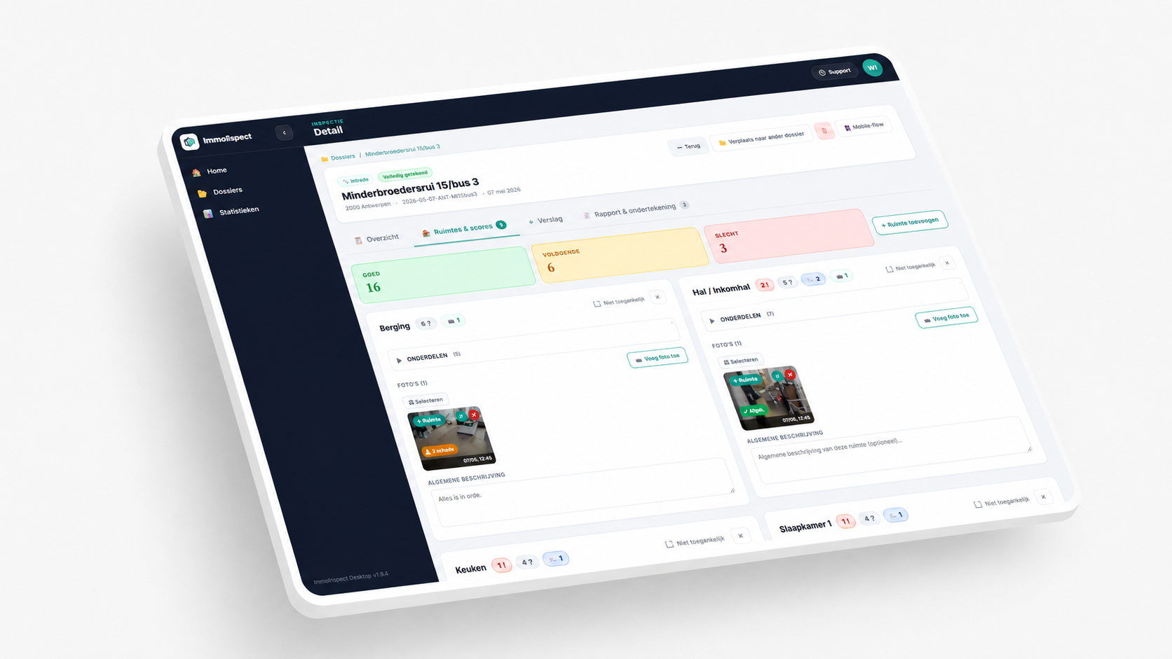 Immospect dashboard preview